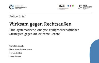 Wirksam gegen Rechtsaußen. Evidenzbasierte Strategien für den Umgang mit der extremen Rechten