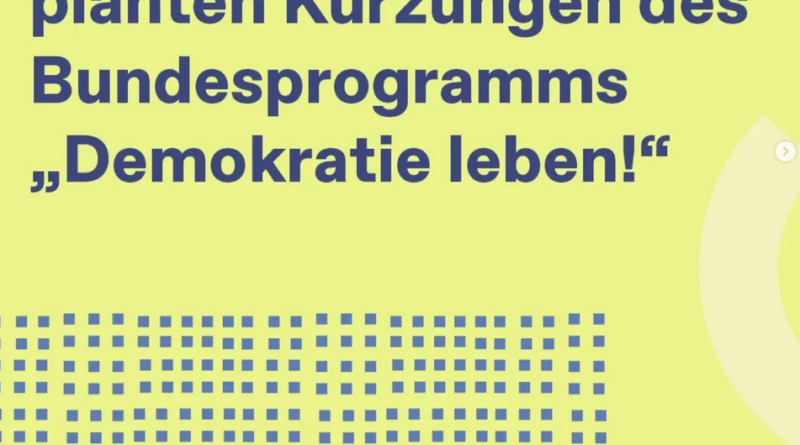 Statement des Dokumentationszentrum zum NSU-Komplex zu den geplanten Kürzungen des Bundesprogramms „Demokratie leben!“