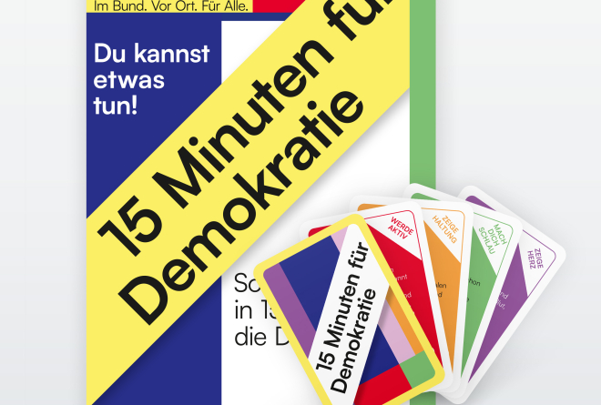 15 Minuten für Demokratie – Aktionsset