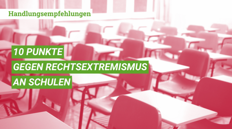 10 Punkte gegen Rechtsextremismus an Schulen