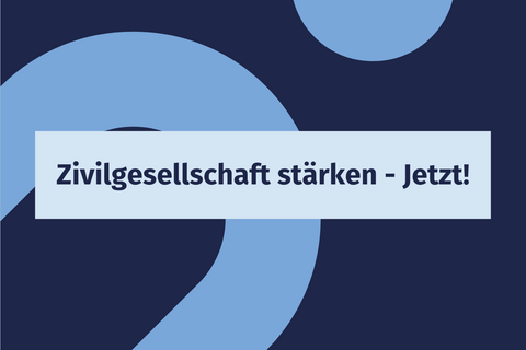 BBE: Positionspapier »Zivilgesellschaft gestalten – jetzt!«