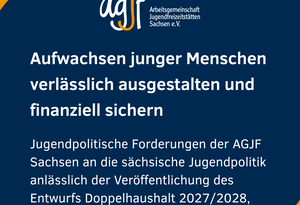 Forderungspapier: Aufwachsen junger Menschen verlässlich ausgestalten und finanziell sichern