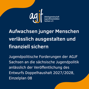Forderungspapier: Aufwachsen junger Menschen verlässlich ausgestalten und finanziell sichern