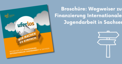 Broschüre: Wegweiser zur Finanzierung Internationaler Jugendarbeit in Sachsen