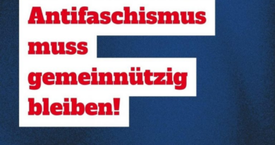 Antifaschismus bleibt gemeinnützig!