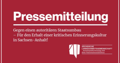 Gegen einen autoritären Staatsumbau – Für den Erhalt einer kritischen Erinnerungskultur in Sachsen-Anhalt!
