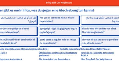 Informationsplattform: Bring Back Our Neighbours